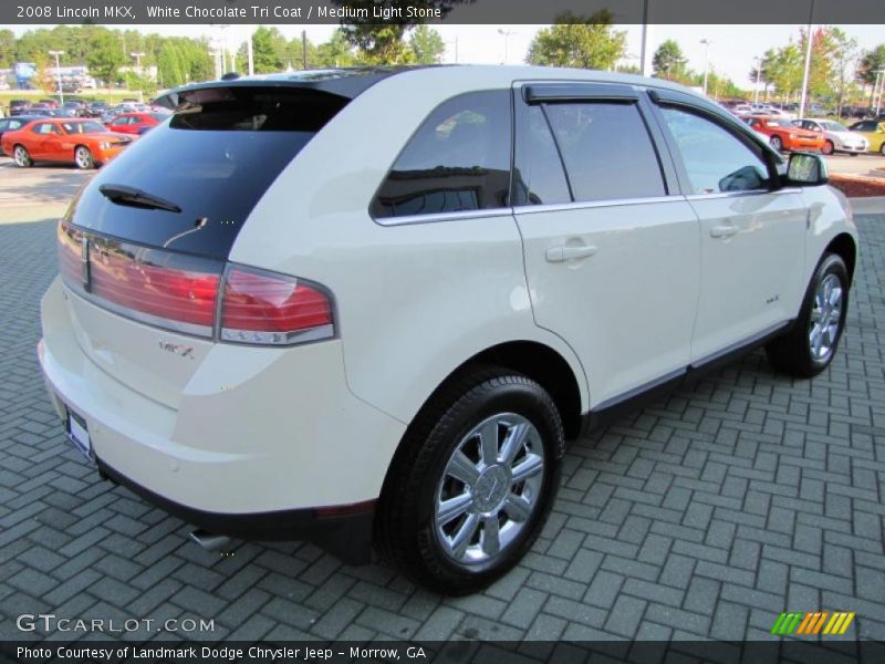 White Chocolate Tri Coat / Medium Light Stone 2008 Lincoln MKX