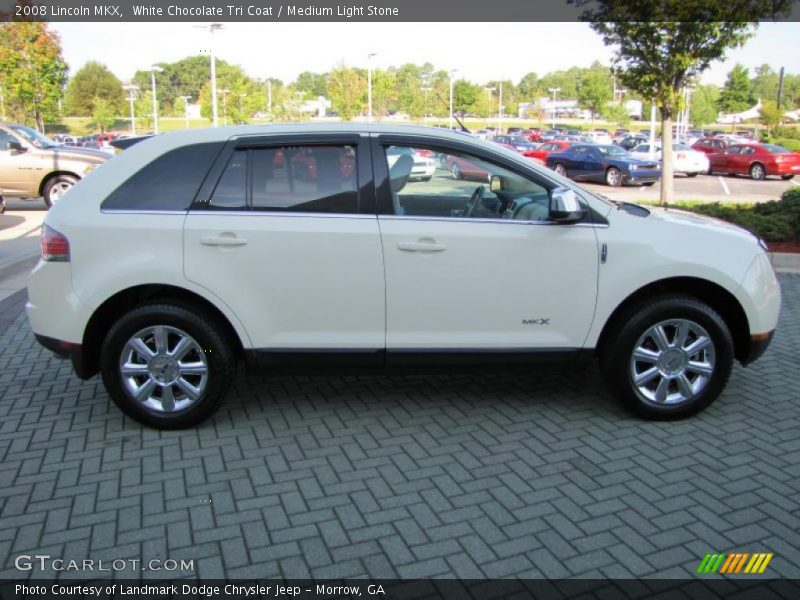 White Chocolate Tri Coat / Medium Light Stone 2008 Lincoln MKX