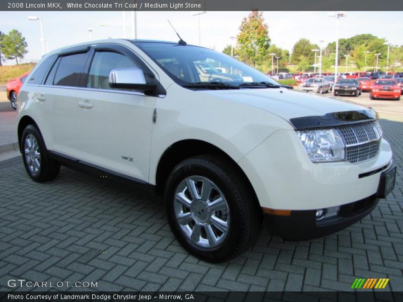 White Chocolate Tri Coat / Medium Light Stone 2008 Lincoln MKX