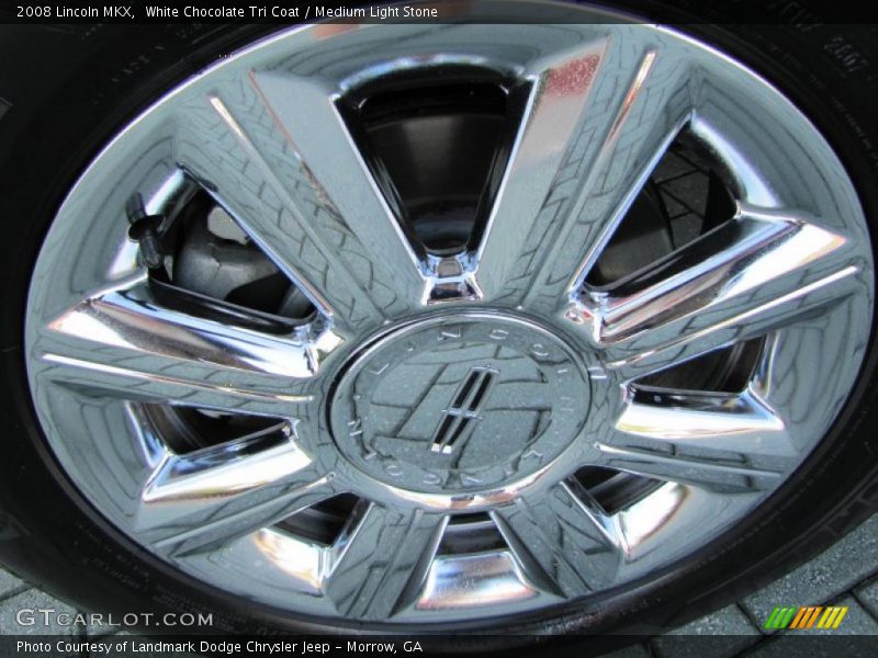 White Chocolate Tri Coat / Medium Light Stone 2008 Lincoln MKX