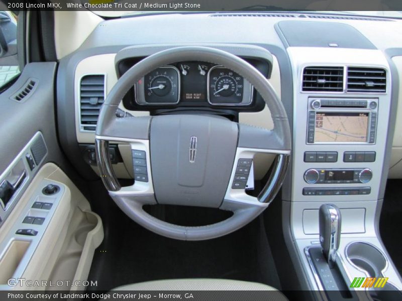 White Chocolate Tri Coat / Medium Light Stone 2008 Lincoln MKX