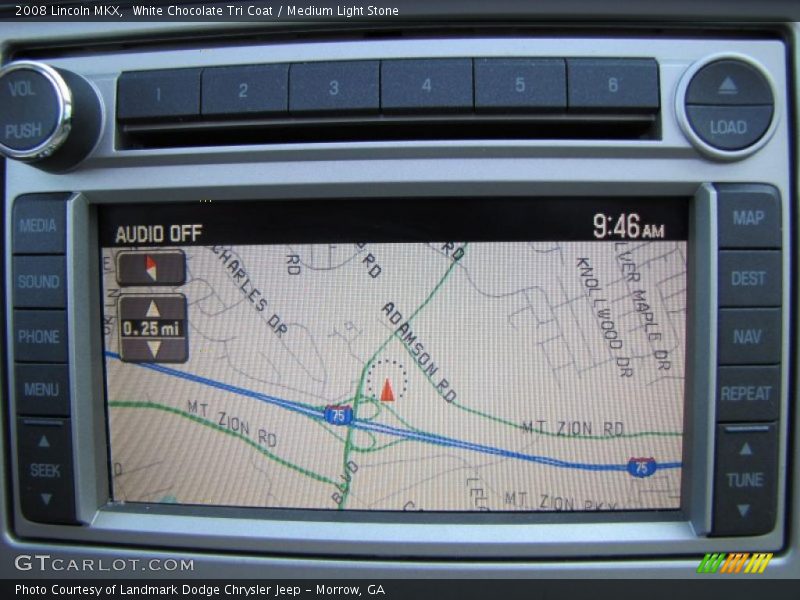 White Chocolate Tri Coat / Medium Light Stone 2008 Lincoln MKX