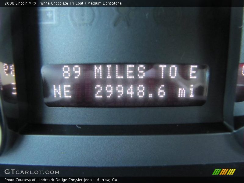 White Chocolate Tri Coat / Medium Light Stone 2008 Lincoln MKX