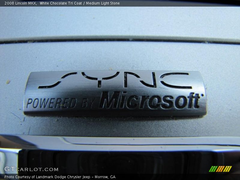 White Chocolate Tri Coat / Medium Light Stone 2008 Lincoln MKX