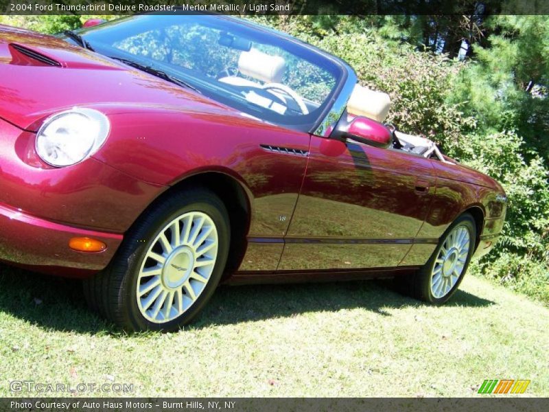 Merlot Metallic / Light Sand 2004 Ford Thunderbird Deluxe Roadster