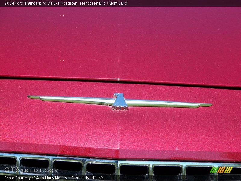 Merlot Metallic / Light Sand 2004 Ford Thunderbird Deluxe Roadster