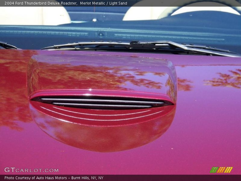 Merlot Metallic / Light Sand 2004 Ford Thunderbird Deluxe Roadster
