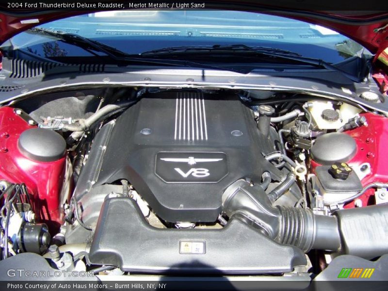 Merlot Metallic / Light Sand 2004 Ford Thunderbird Deluxe Roadster