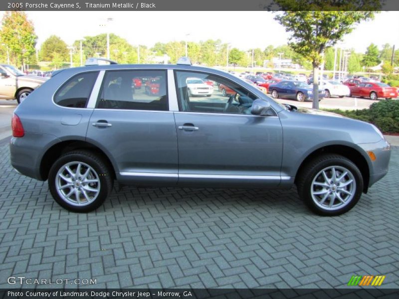 Titanium Metallic / Black 2005 Porsche Cayenne S