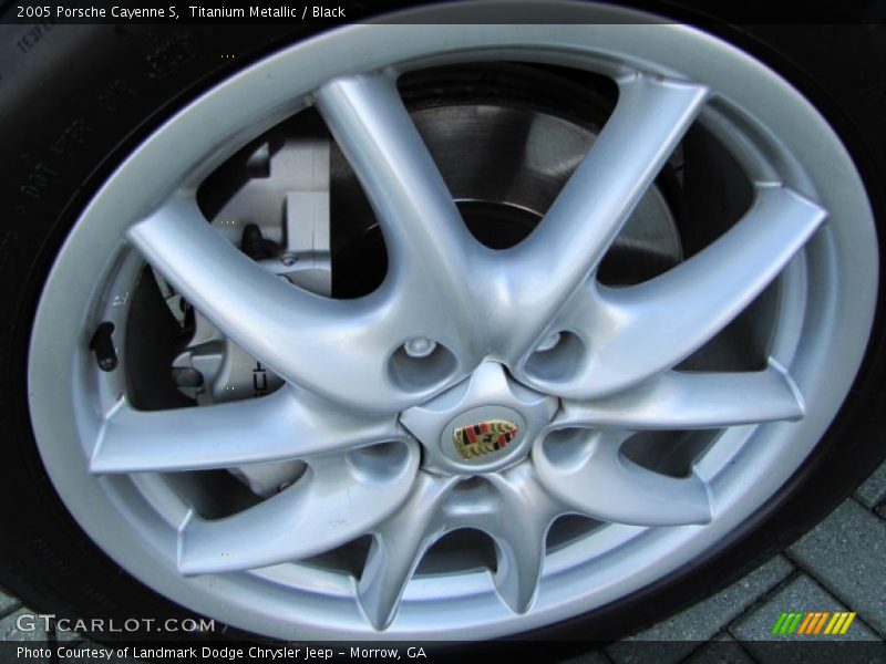 Titanium Metallic / Black 2005 Porsche Cayenne S