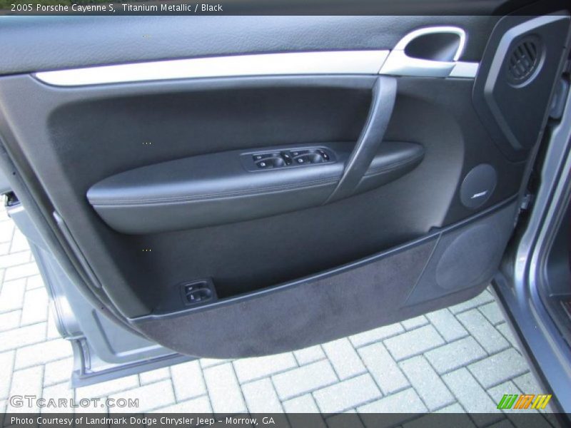 Titanium Metallic / Black 2005 Porsche Cayenne S