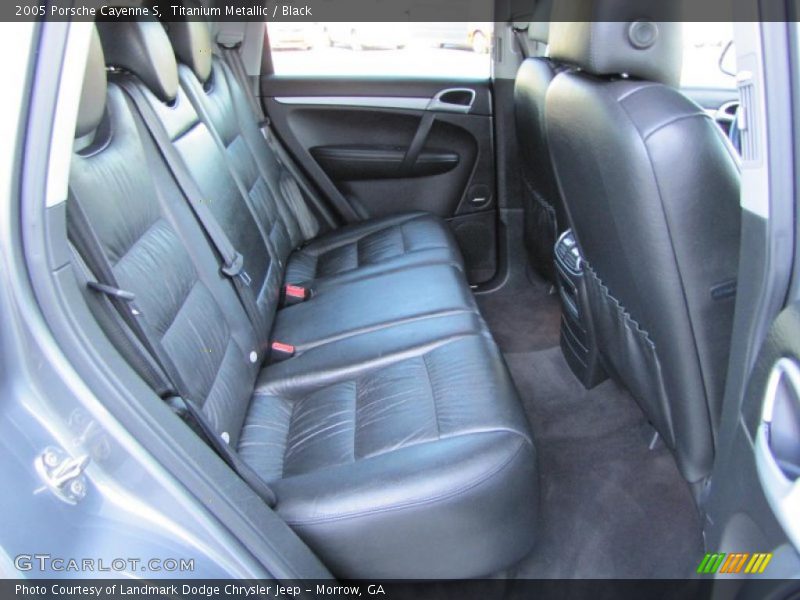 Titanium Metallic / Black 2005 Porsche Cayenne S