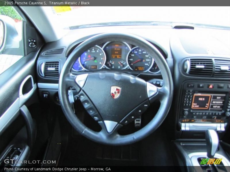 Titanium Metallic / Black 2005 Porsche Cayenne S