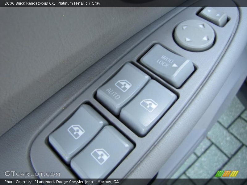 Platinum Metallic / Gray 2006 Buick Rendezvous CX