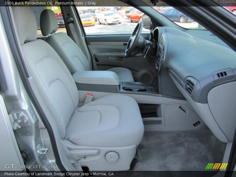 Platinum Metallic / Gray 2006 Buick Rendezvous CX