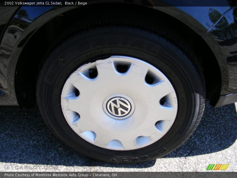 Black / Beige 2002 Volkswagen Jetta GL Sedan