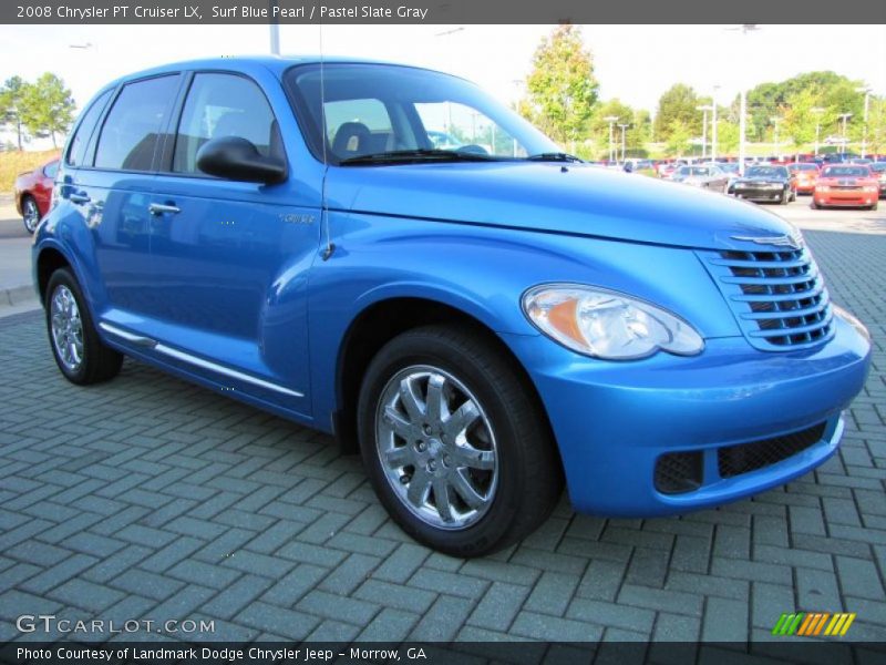 Surf Blue Pearl / Pastel Slate Gray 2008 Chrysler PT Cruiser LX