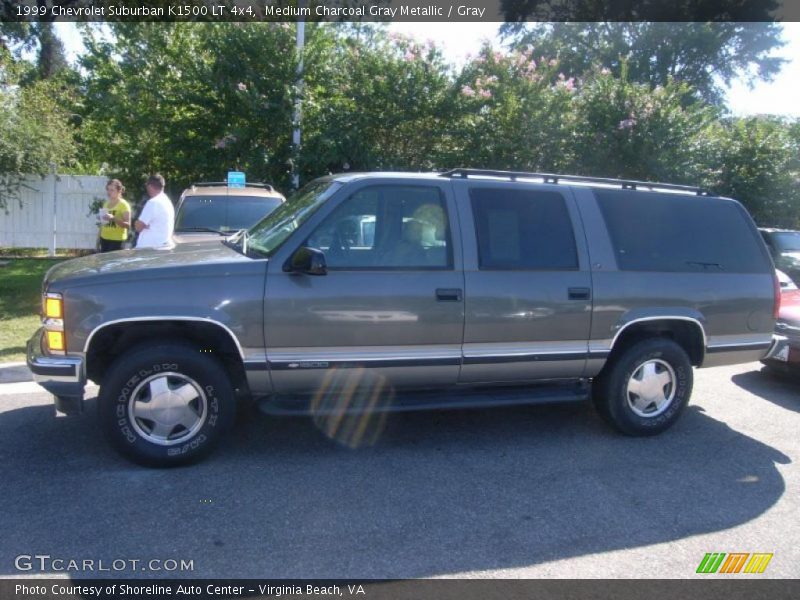 Medium Charcoal Gray Metallic / Gray 1999 Chevrolet Suburban K1500 LT 4x4