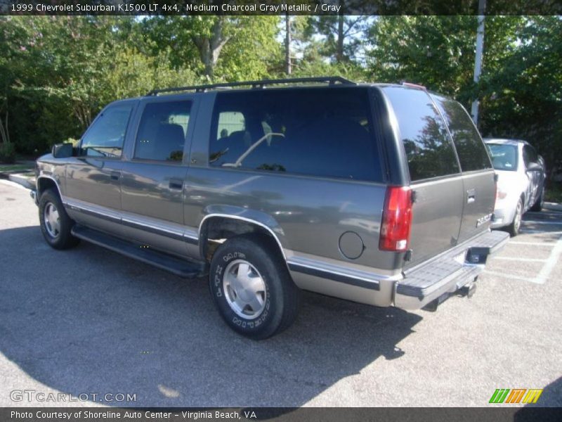 Medium Charcoal Gray Metallic / Gray 1999 Chevrolet Suburban K1500 LT 4x4