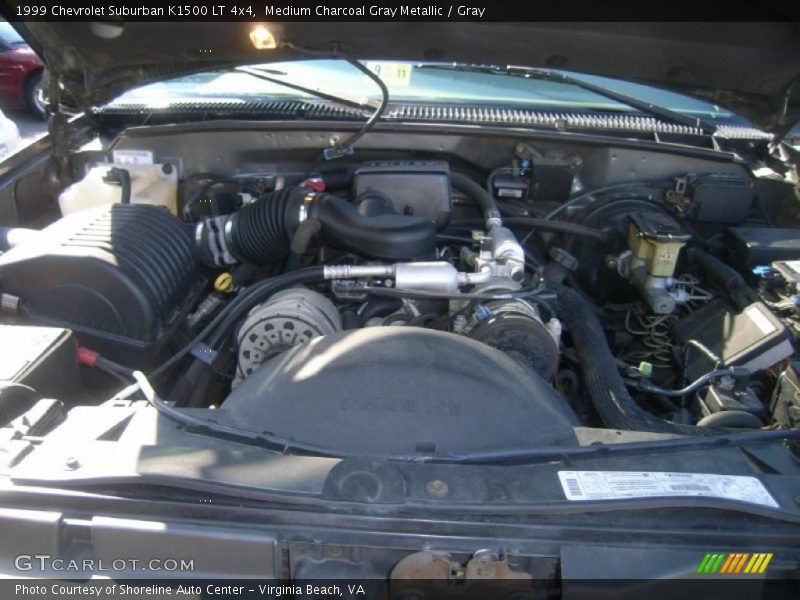 Medium Charcoal Gray Metallic / Gray 1999 Chevrolet Suburban K1500 LT 4x4