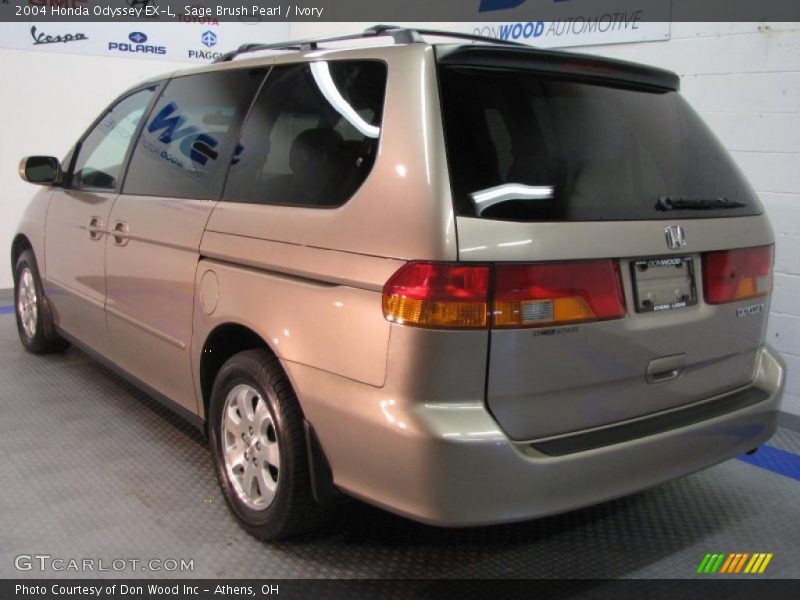 Sage Brush Pearl / Ivory 2004 Honda Odyssey EX-L