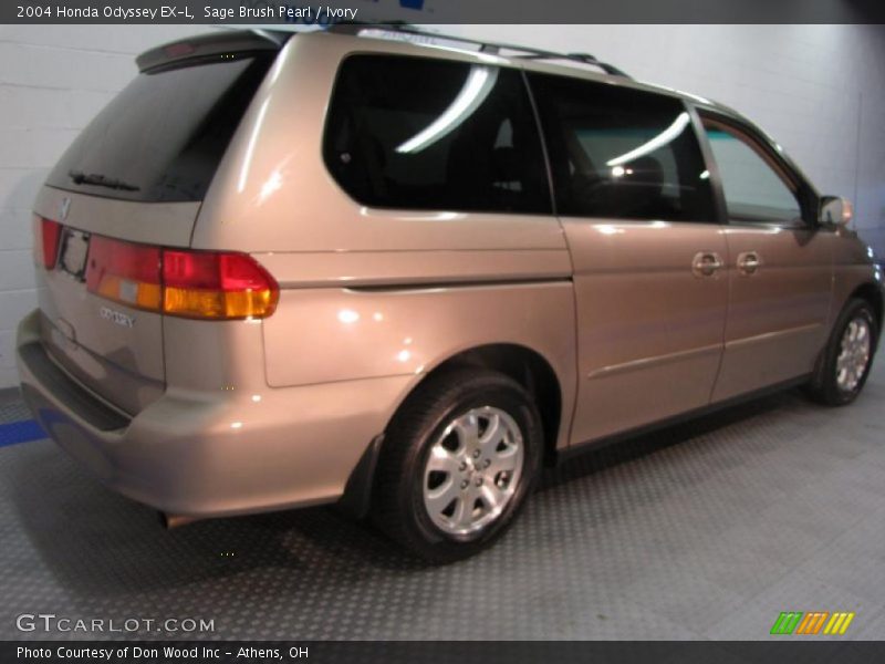 Sage Brush Pearl / Ivory 2004 Honda Odyssey EX-L