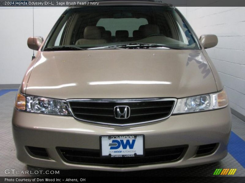 Sage Brush Pearl / Ivory 2004 Honda Odyssey EX-L