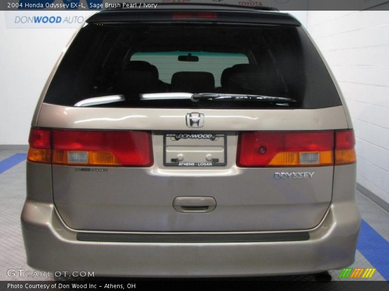Sage Brush Pearl / Ivory 2004 Honda Odyssey EX-L