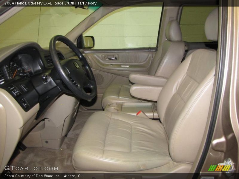 Sage Brush Pearl / Ivory 2004 Honda Odyssey EX-L