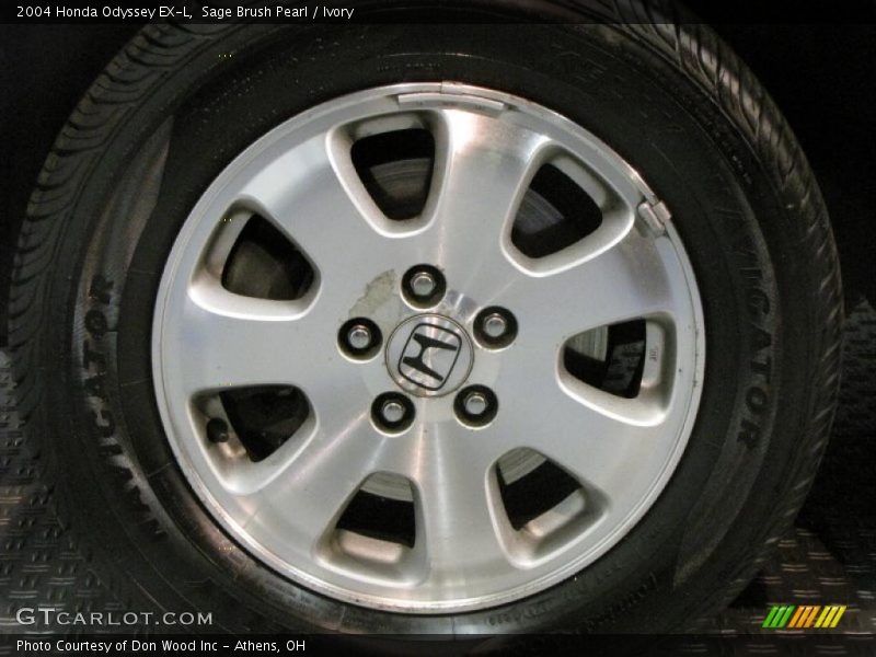 Sage Brush Pearl / Ivory 2004 Honda Odyssey EX-L