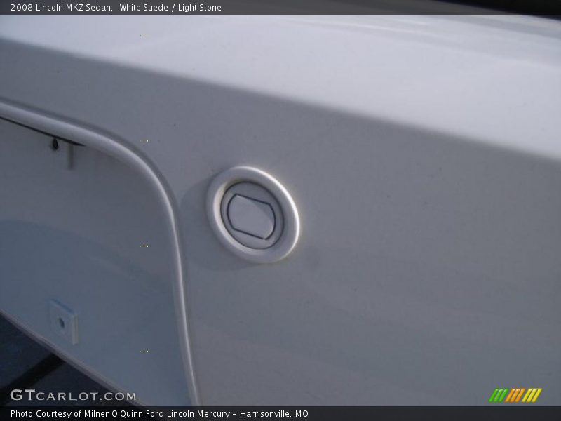 White Suede / Light Stone 2008 Lincoln MKZ Sedan
