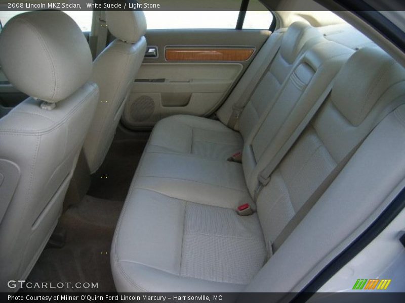 White Suede / Light Stone 2008 Lincoln MKZ Sedan
