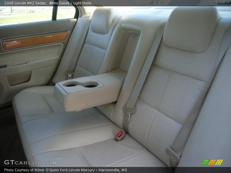 White Suede / Light Stone 2008 Lincoln MKZ Sedan