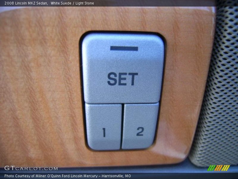White Suede / Light Stone 2008 Lincoln MKZ Sedan