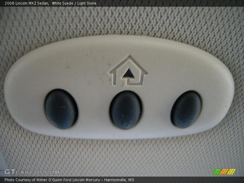 White Suede / Light Stone 2008 Lincoln MKZ Sedan
