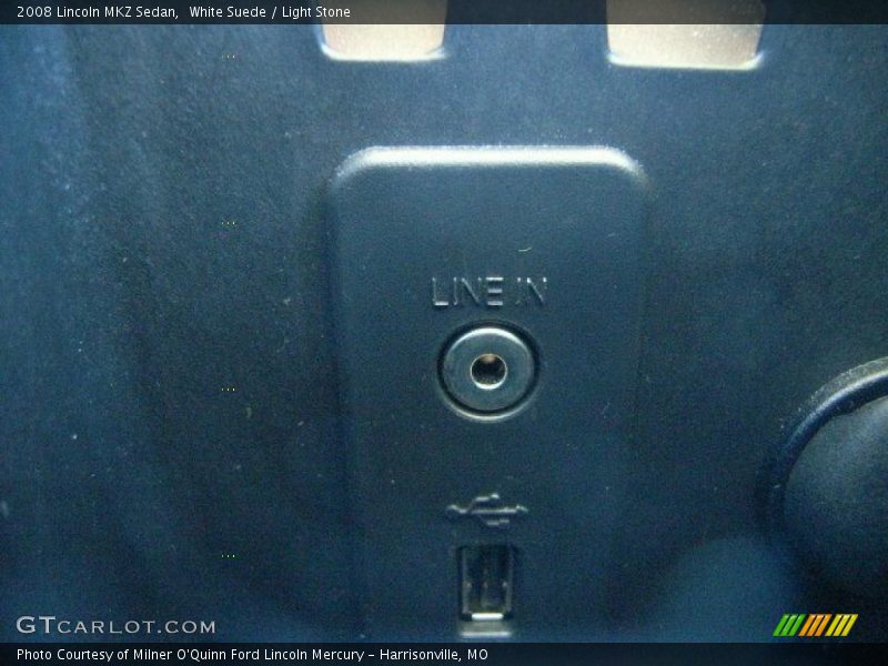 White Suede / Light Stone 2008 Lincoln MKZ Sedan