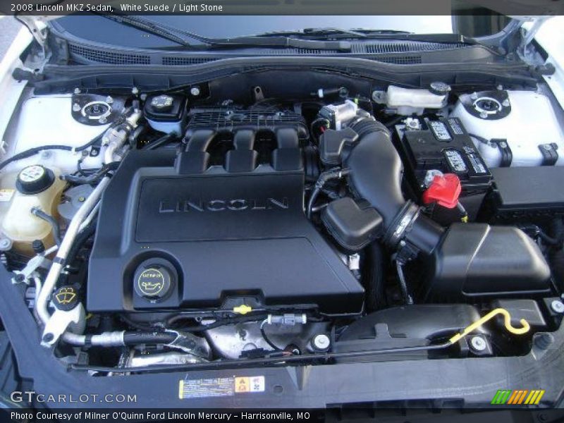 White Suede / Light Stone 2008 Lincoln MKZ Sedan