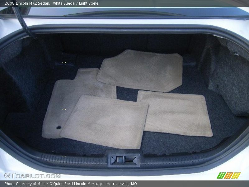 White Suede / Light Stone 2008 Lincoln MKZ Sedan