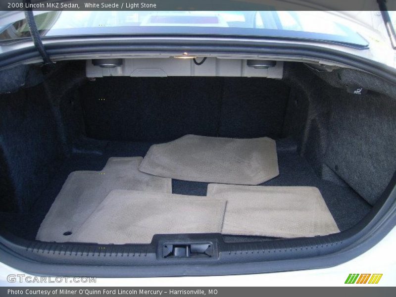 White Suede / Light Stone 2008 Lincoln MKZ Sedan