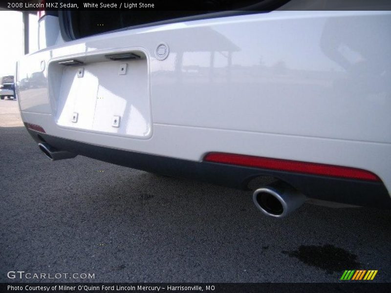 White Suede / Light Stone 2008 Lincoln MKZ Sedan