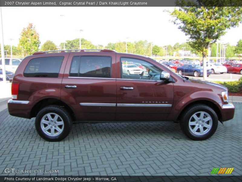Cognac Crystal Pearl / Dark Khaki/Light Graystone 2007 Chrysler Aspen Limited