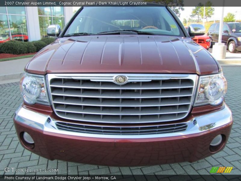 Cognac Crystal Pearl / Dark Khaki/Light Graystone 2007 Chrysler Aspen Limited
