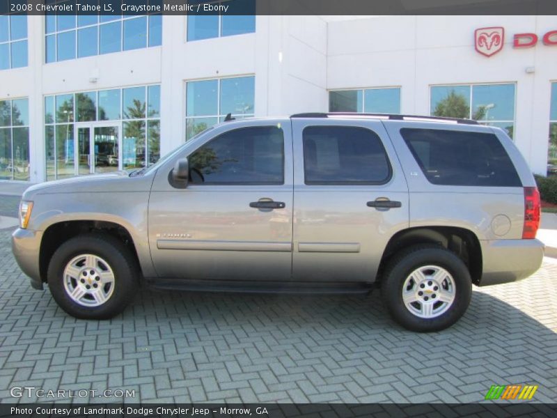 Graystone Metallic / Ebony 2008 Chevrolet Tahoe LS