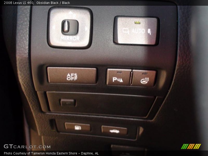 Obsidian Black / Black 2008 Lexus LS 460