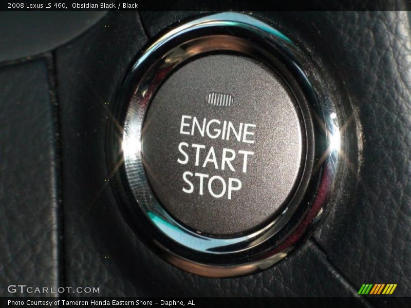 Obsidian Black / Black 2008 Lexus LS 460