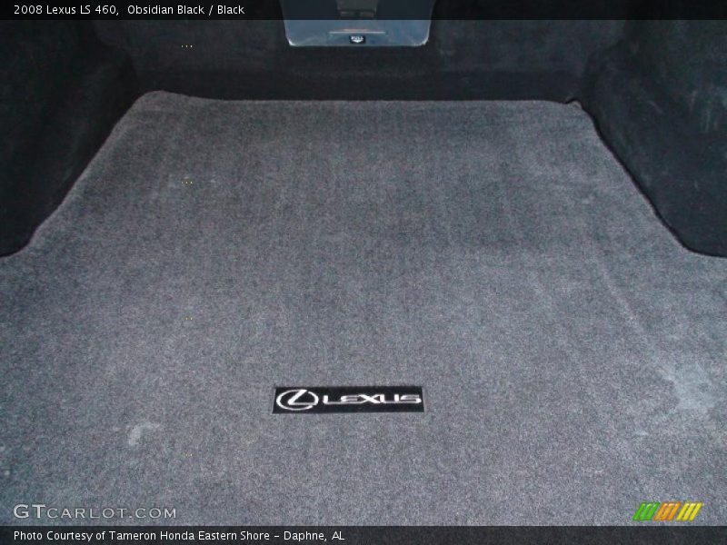 Obsidian Black / Black 2008 Lexus LS 460