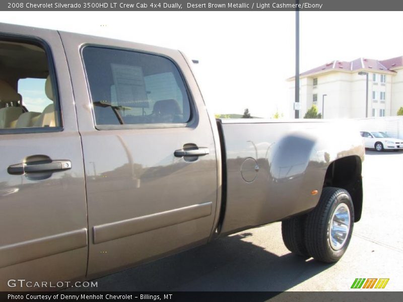 Desert Brown Metallic / Light Cashmere/Ebony 2008 Chevrolet Silverado 3500HD LT Crew Cab 4x4 Dually