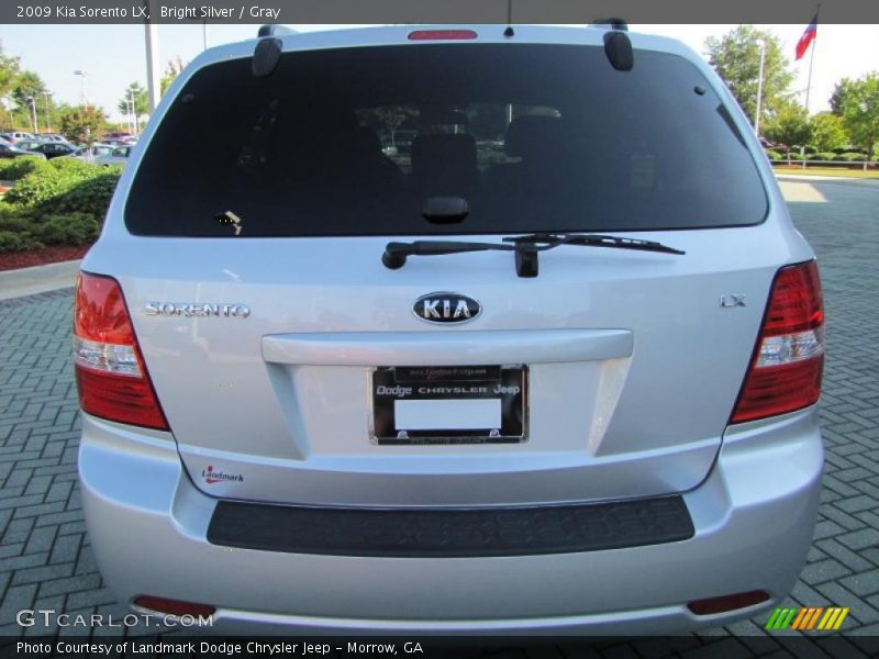 Bright Silver / Gray 2009 Kia Sorento LX