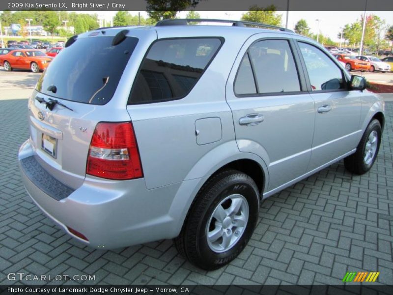 Bright Silver / Gray 2009 Kia Sorento LX