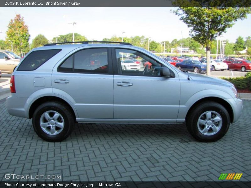 Bright Silver / Gray 2009 Kia Sorento LX